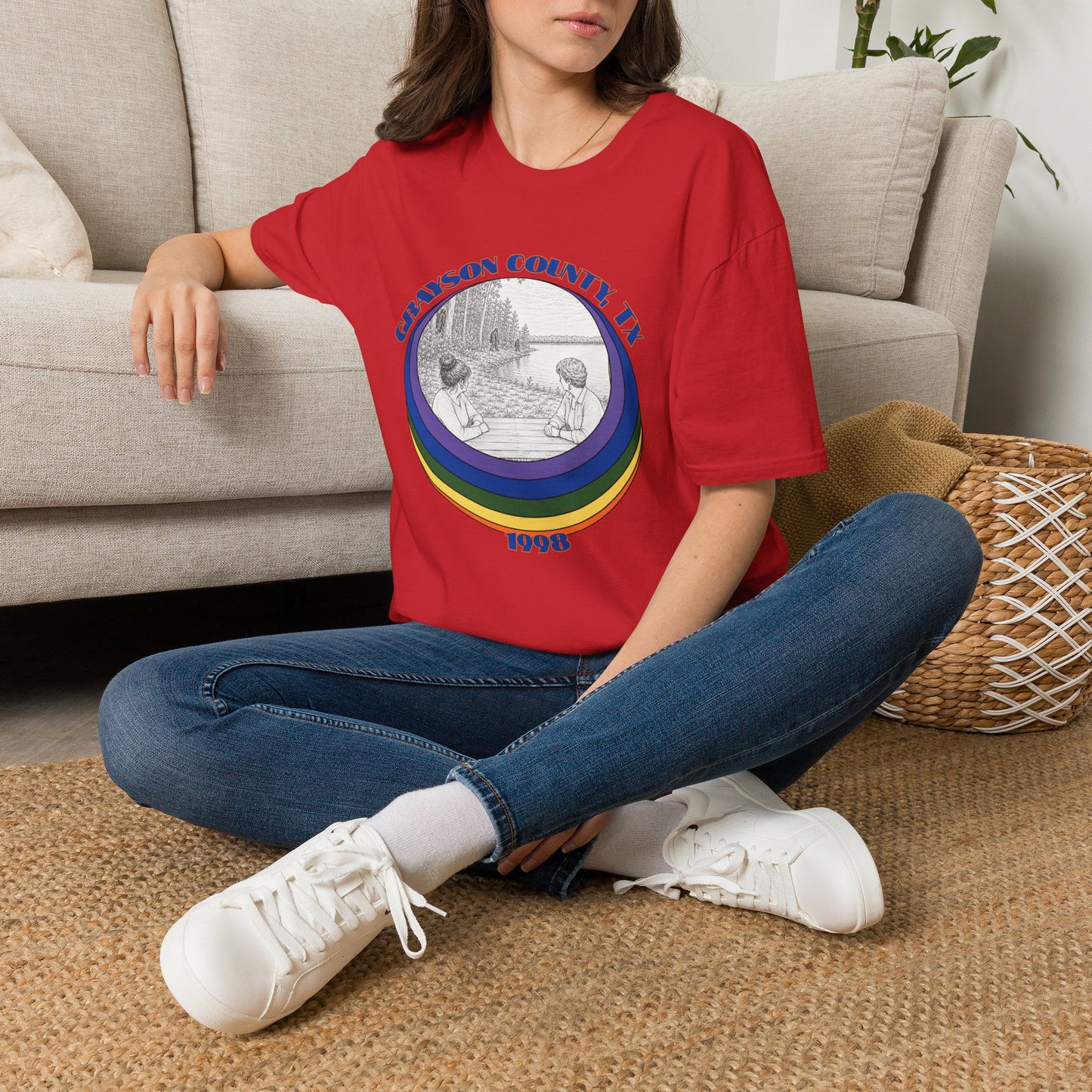 Three Creatures Tee - Grayson County, TX Bigfoot Sighting Shirt
