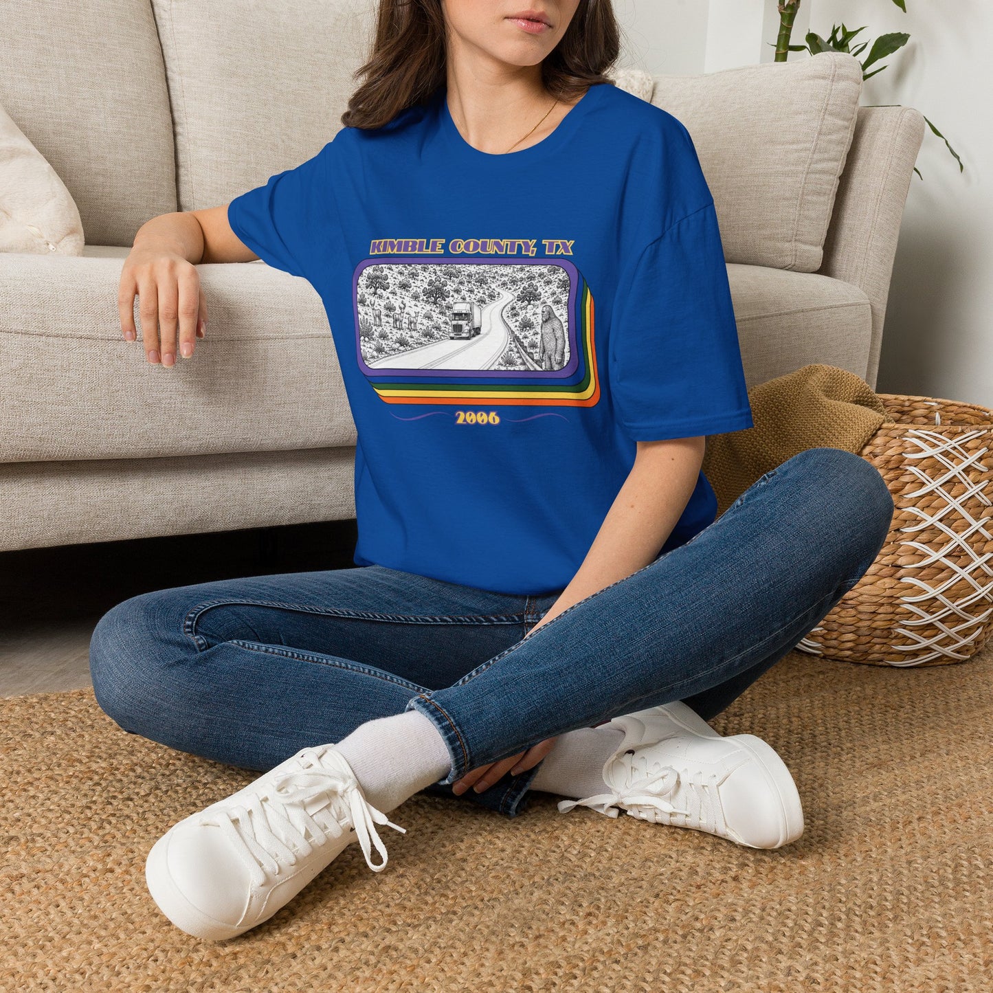 New Year's Bigfoot Sighting Tee - Kimble County, TX Shirt