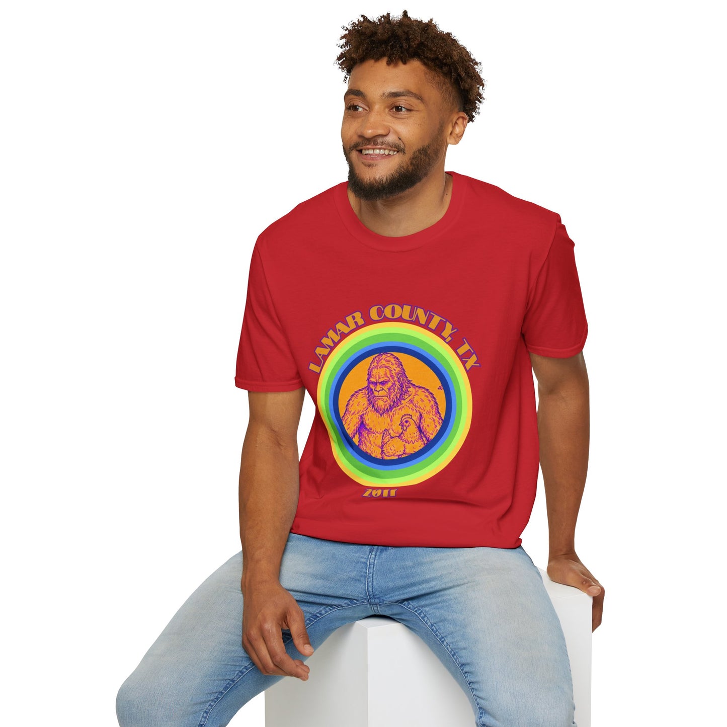 2nd Edition Fence Jumper Bigfoot T-Shirt - Famous Sasquatch Video Tee