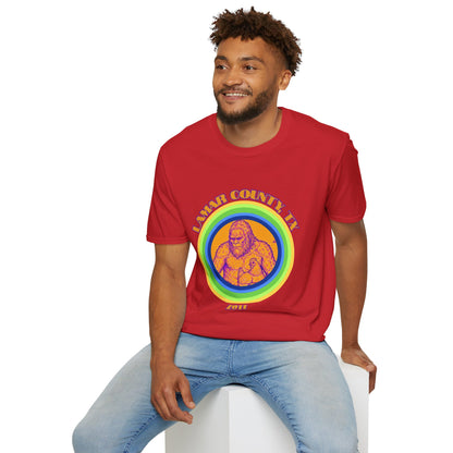 2nd Edition Fence Jumper Bigfoot T-Shirt - Famous Sasquatch Video Tee