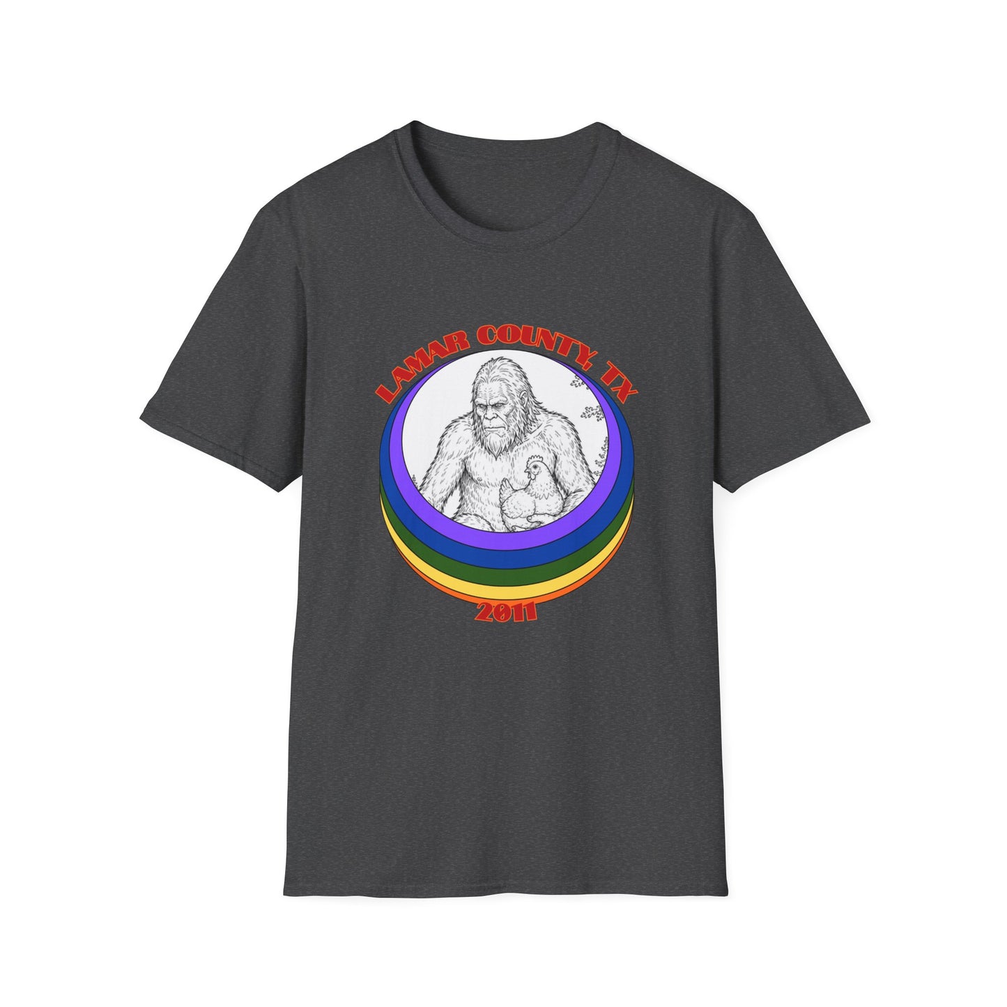 Fence Jumper Bigfoot T-Shirt - Famous Sasquatch Video Tee