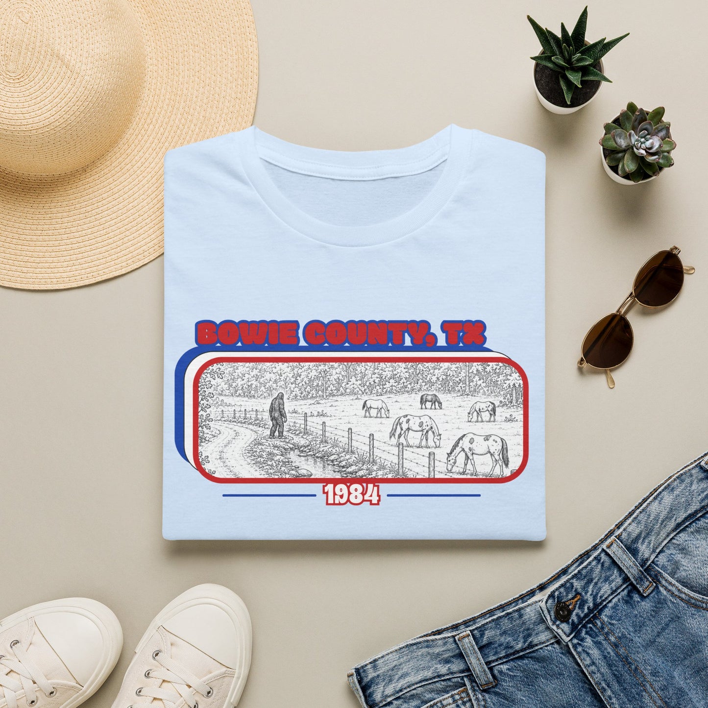 Misty Creek Bigfoot Shirt | Texas Sasquatch Sighting Tee