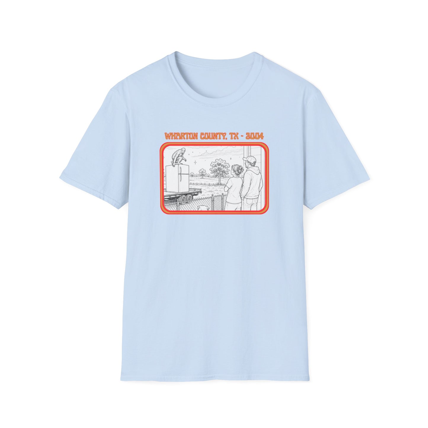 The Fridge Jumper Tee | Wharton County Bigfoot Sighting Shirt