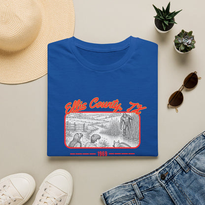 Ellis County, Texas Bigfoot T-Shirt | 1969 Sasquatch Sighting Tee