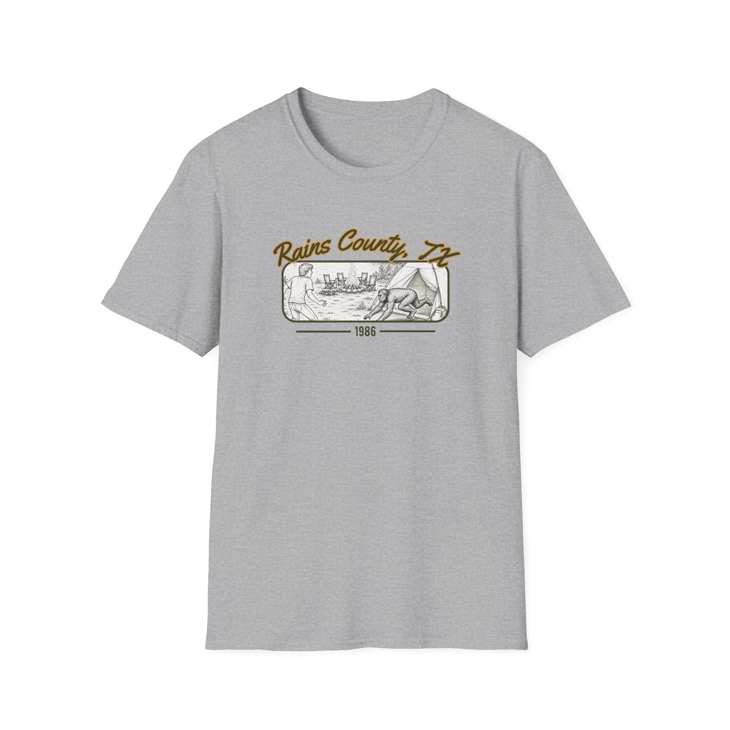 Texas Bigfoot T-shirt - County Legend Series -  Based on Real Experiences