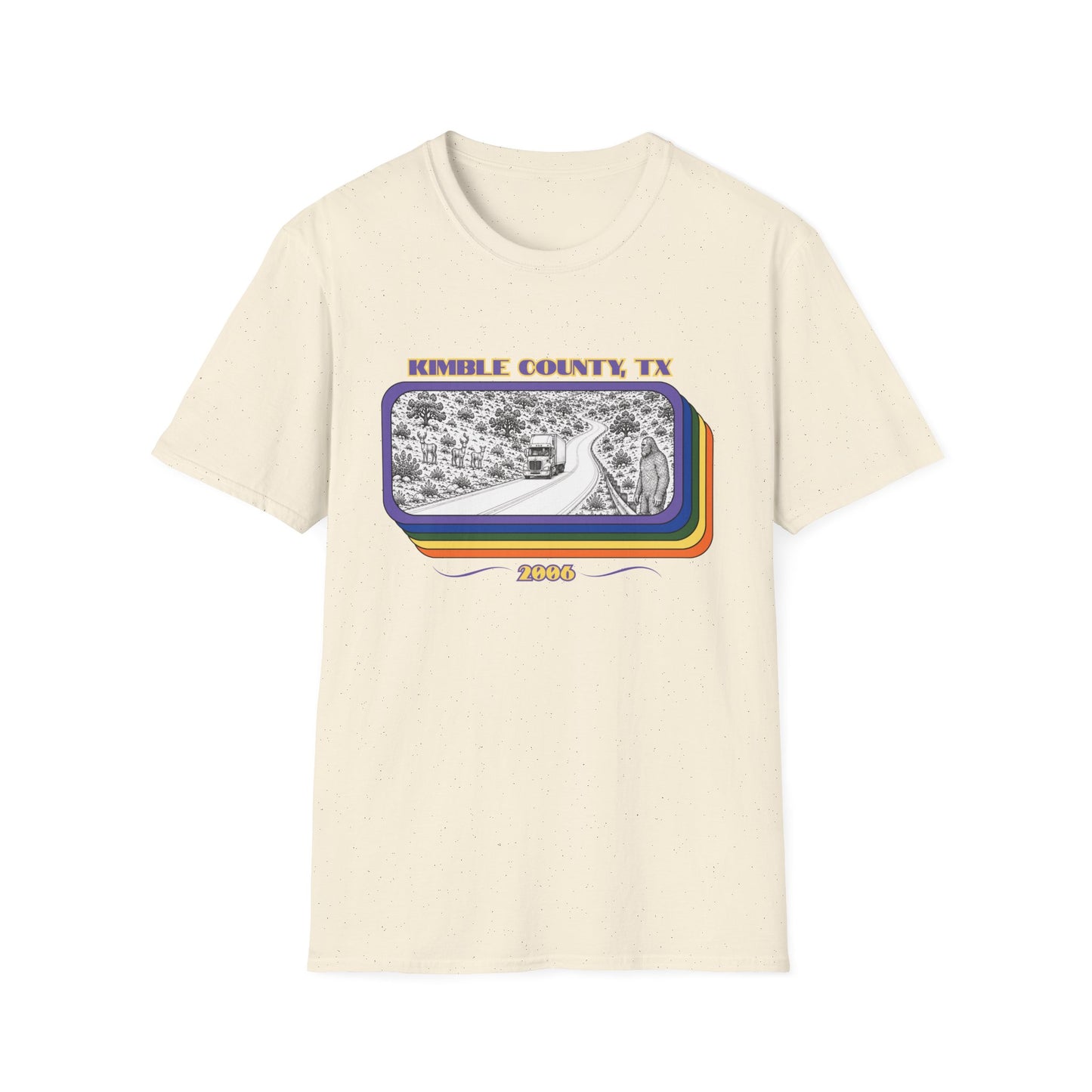 New Year's Bigfoot Sighting Tee - Kimble County, TX Shirt