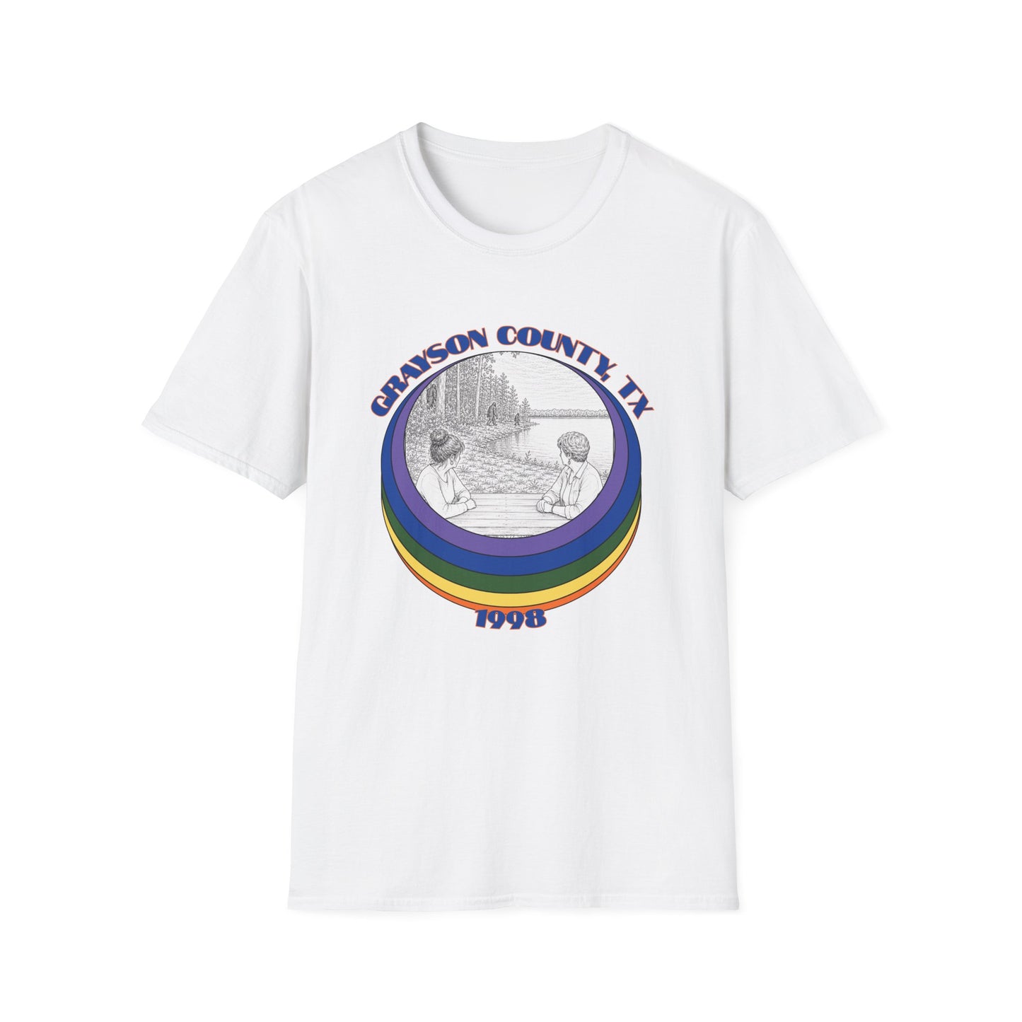 Three Creatures Tee - Grayson County, TX Bigfoot Sighting Shirt
