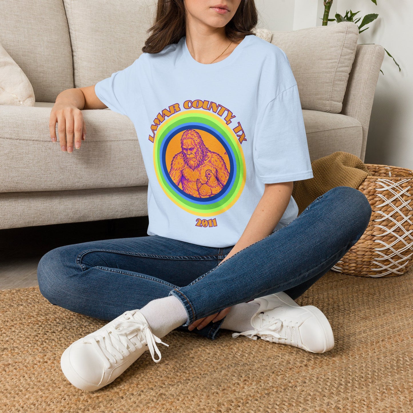 2nd Edition Fence Jumper Bigfoot T-Shirt - Famous Sasquatch Video Tee