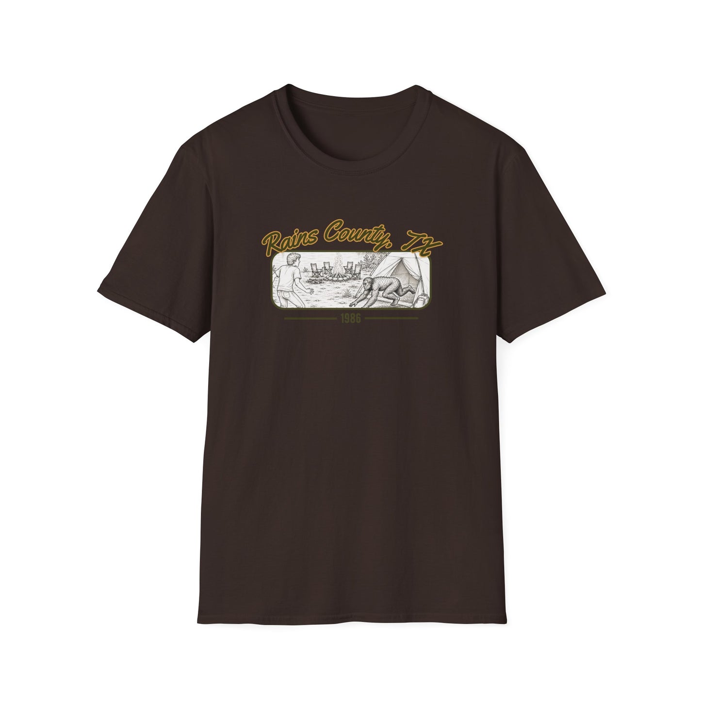 Texas Bigfoot T-shirt - County Legend Series -  Based on Real Experiences