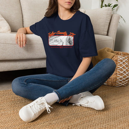 Tyler County, TX 1973 Retro Scenic T-Shirt