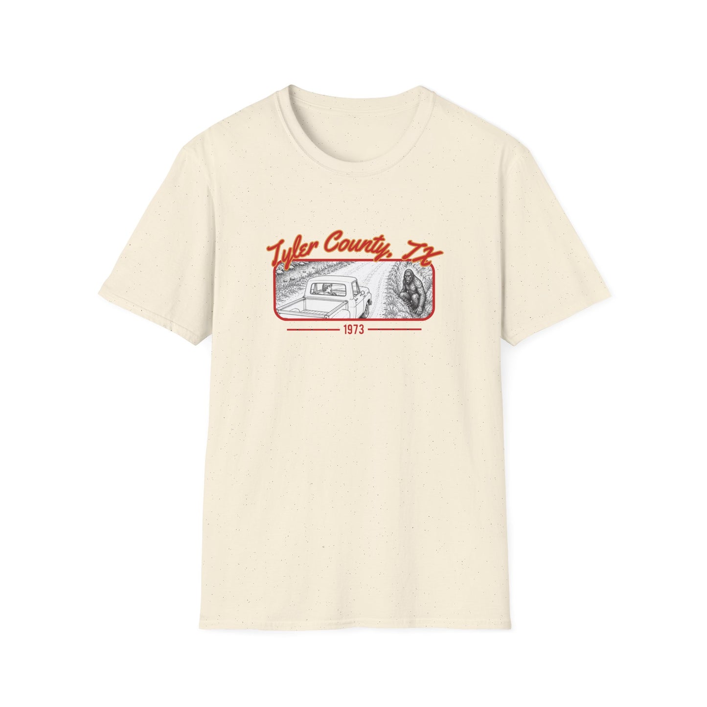 Tyler County, TX 1973 Retro Scenic T-Shirt