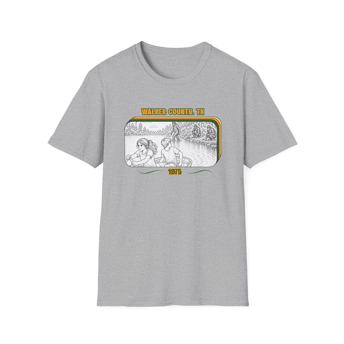 Eyes wide with fear Tee | Huntsville State Park Bigfoot Shirt