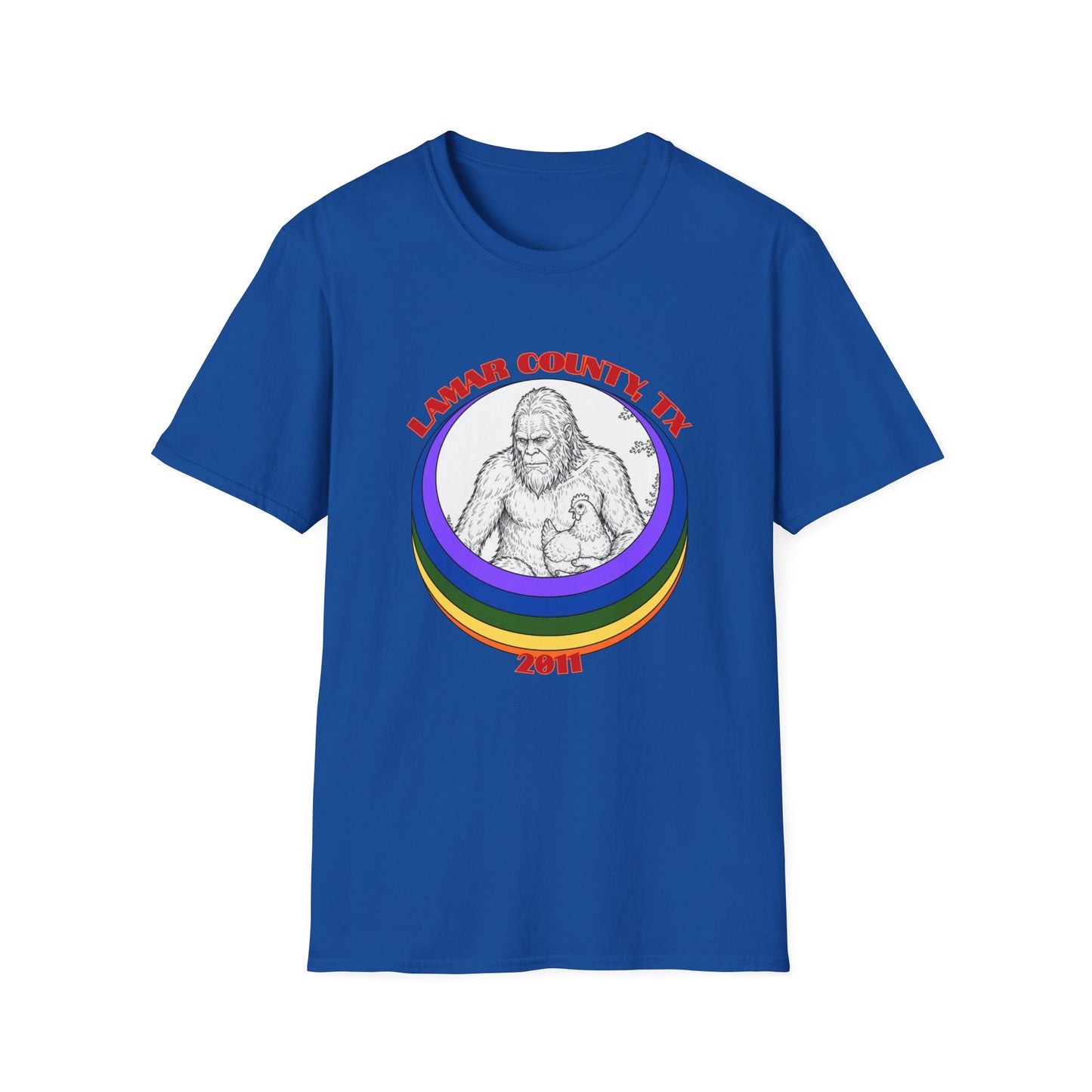 Fence Jumper Bigfoot T-Shirt - Famous Sasquatch Video Tee