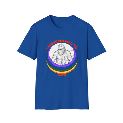 Fence Jumper Bigfoot T-Shirt - Famous Sasquatch Video Tee