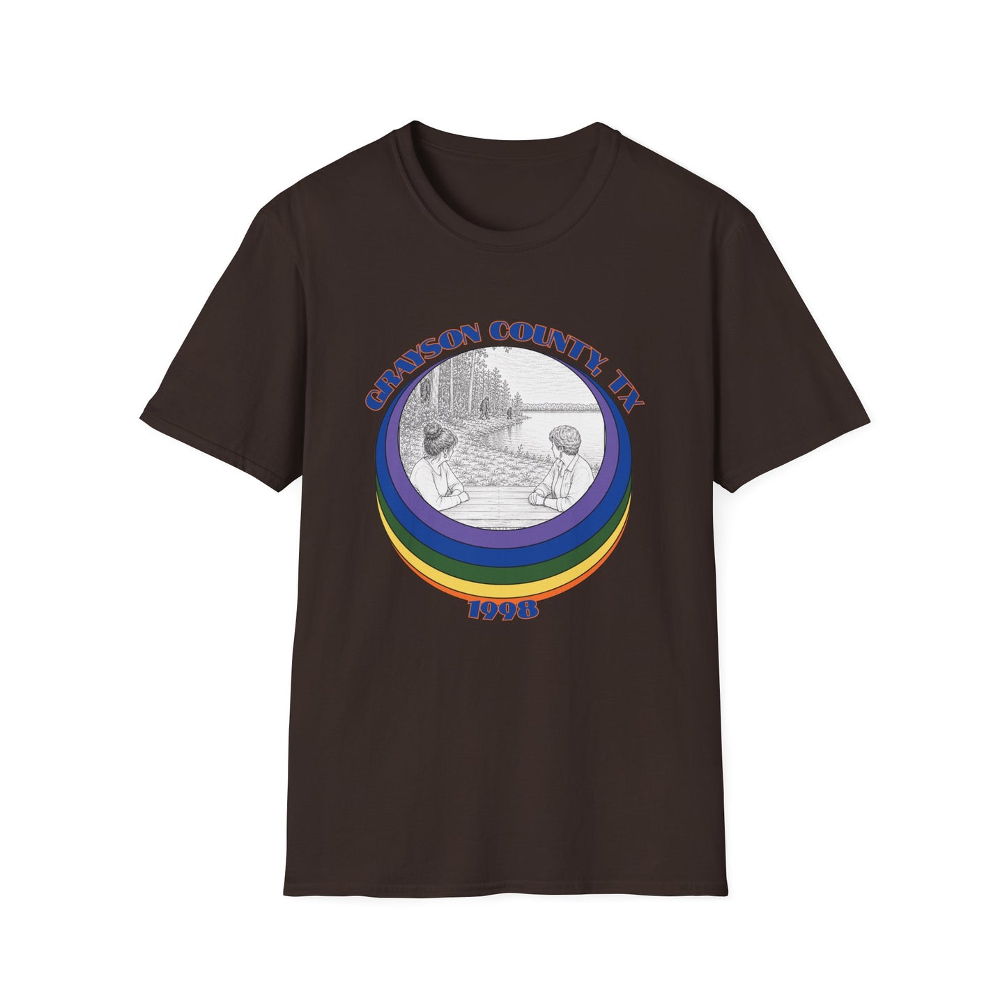 Three Creatures Tee - Grayson County, TX Bigfoot Sighting Shirt