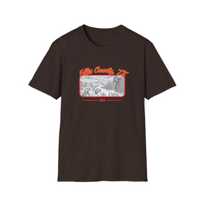 Ellis County, Texas Bigfoot T-Shirt | 1969 Sasquatch Sighting Tee