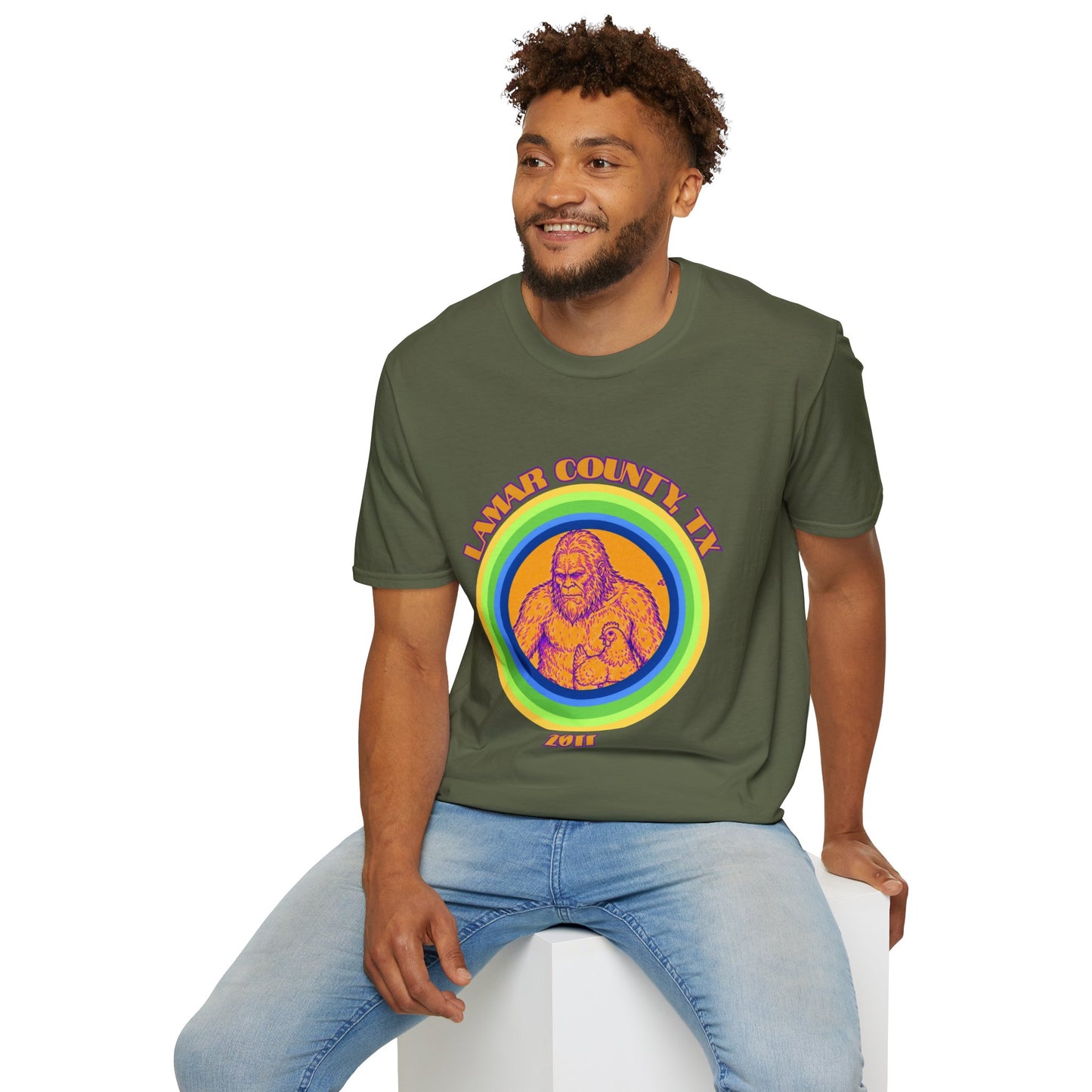 2nd Edition Fence Jumper Bigfoot T-Shirt - Famous Sasquatch Video Tee