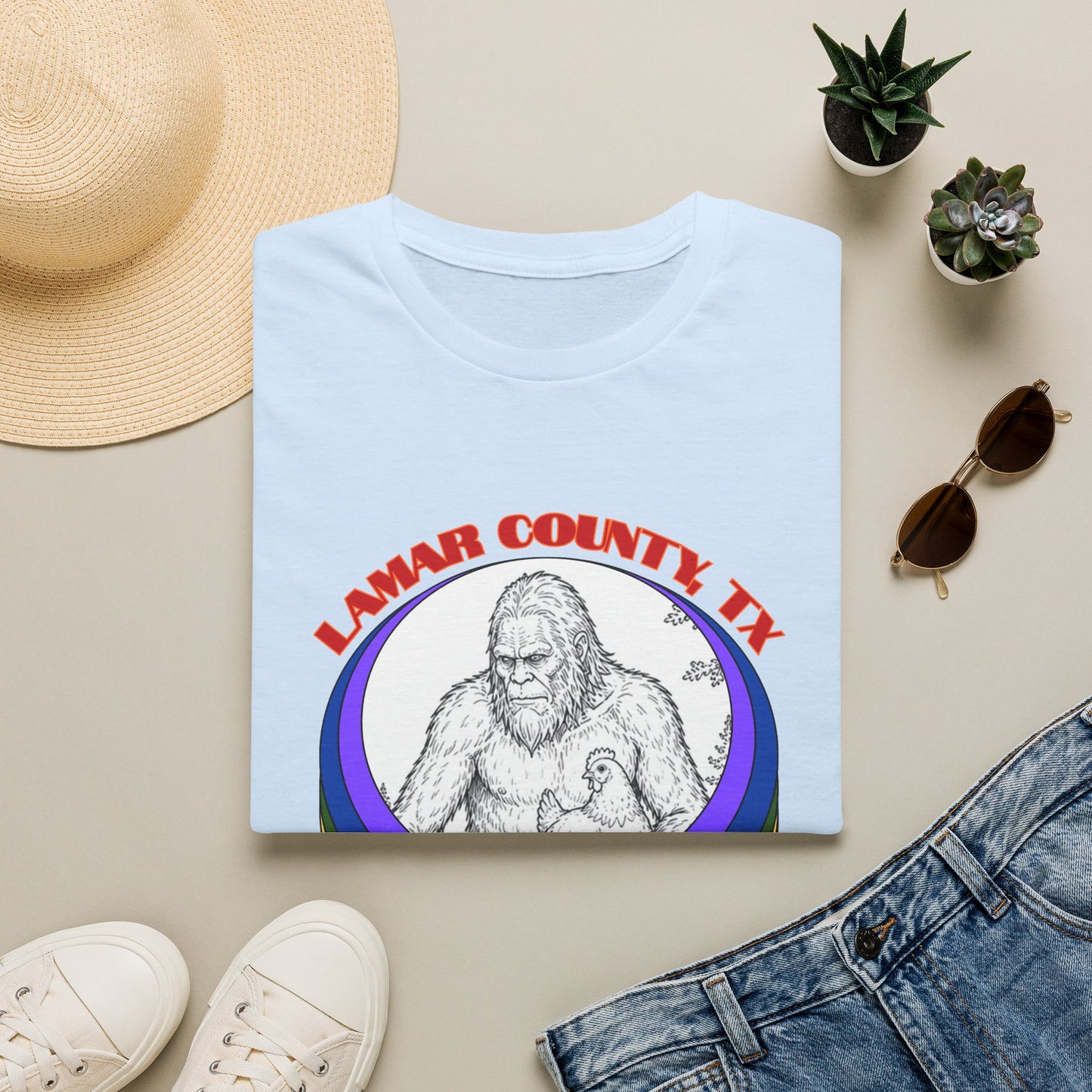 Fence Jumper Bigfoot T-Shirt - Famous Sasquatch Video Tee