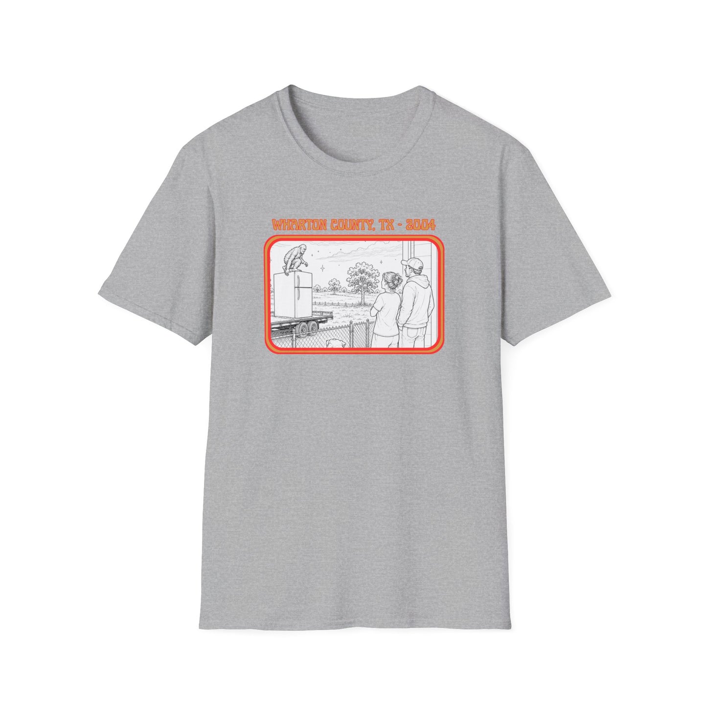 The Fridge Jumper Tee | Wharton County Bigfoot Sighting Shirt
