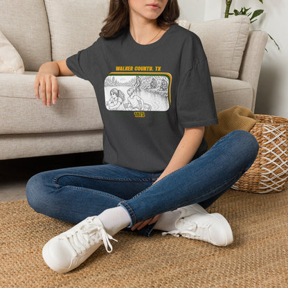 Eyes wide with fear Tee | Huntsville State Park Bigfoot Shirt