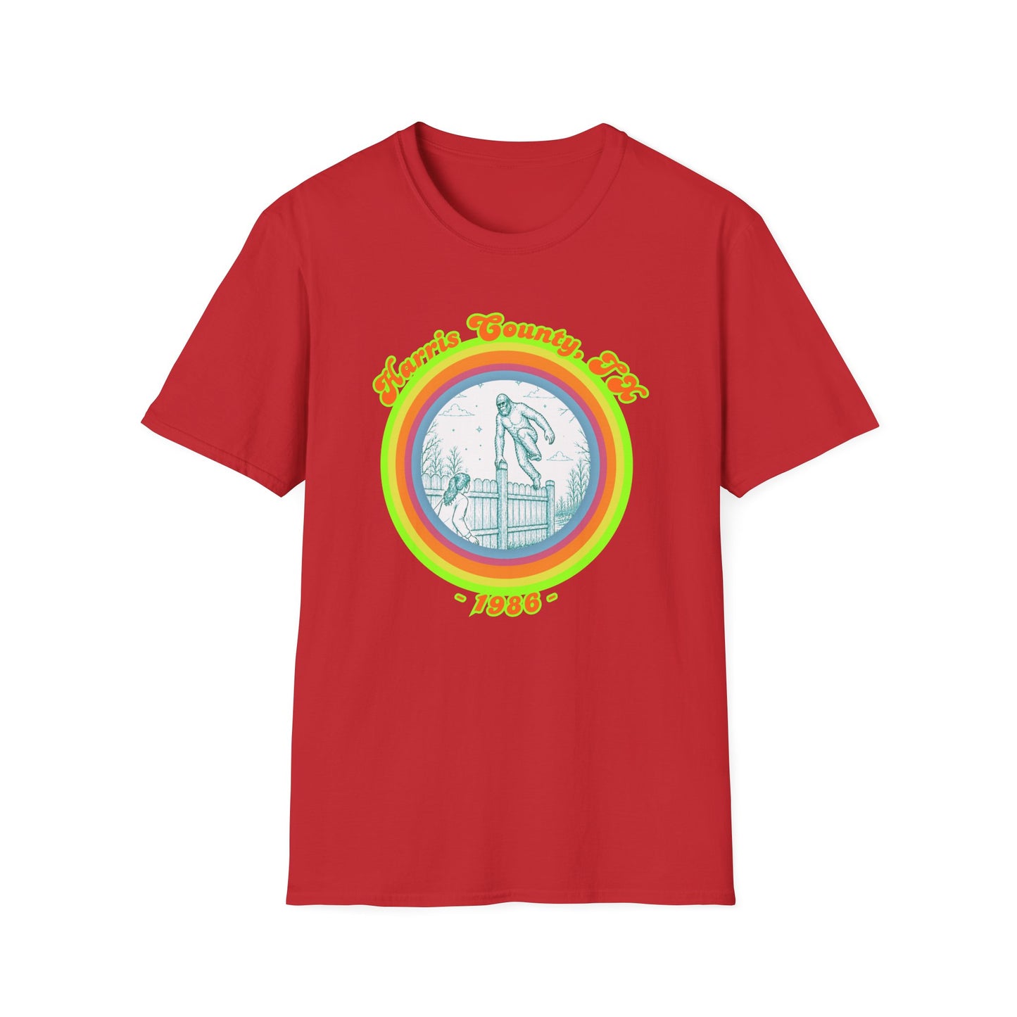 2nd Edition 3 AM Fence Encounter Tee - Harris County Sasquatch Encounter Shirt
