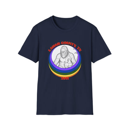 Fence Jumper Bigfoot T-Shirt - Famous Sasquatch Video Tee