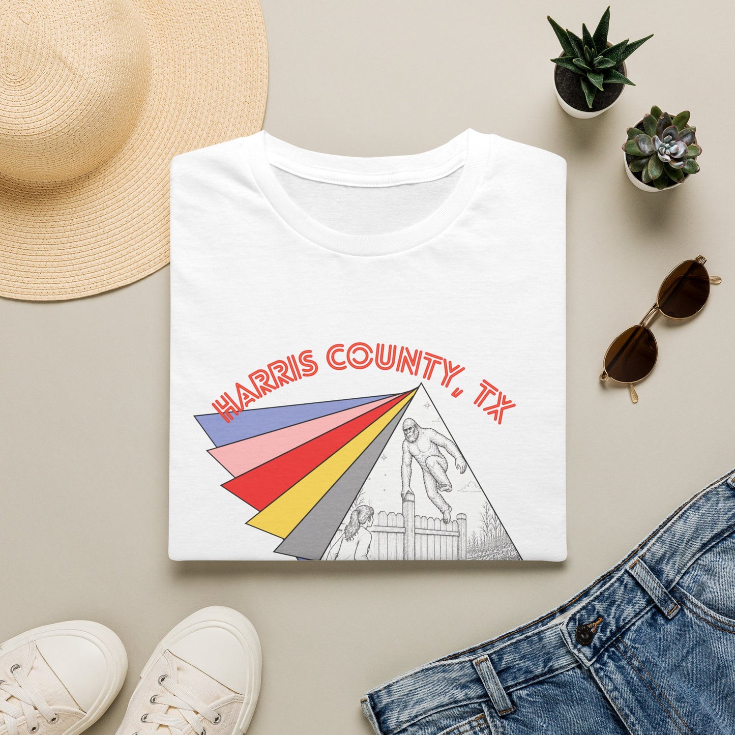 3 AM Fence Encounter Tee - Harris County Sasquatch Encounter Shirt
