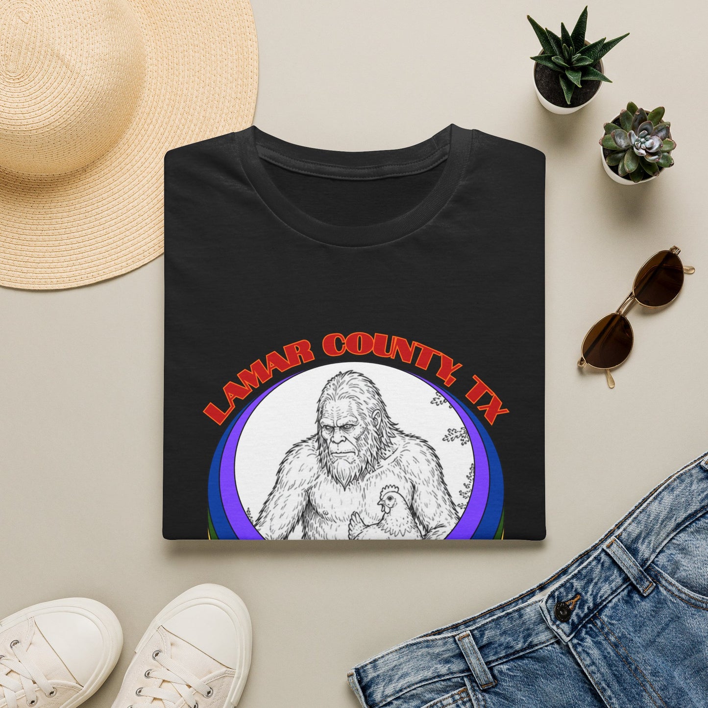 Fence Jumper Bigfoot T-Shirt - Famous Sasquatch Video Tee
