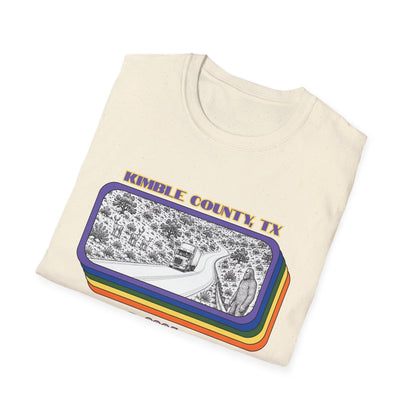 New Year's Bigfoot Sighting Tee - Kimble County, TX Shirt