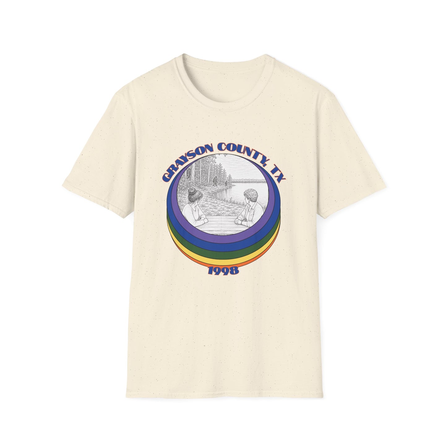 Three Creatures Tee - Grayson County, TX Bigfoot Sighting Shirt