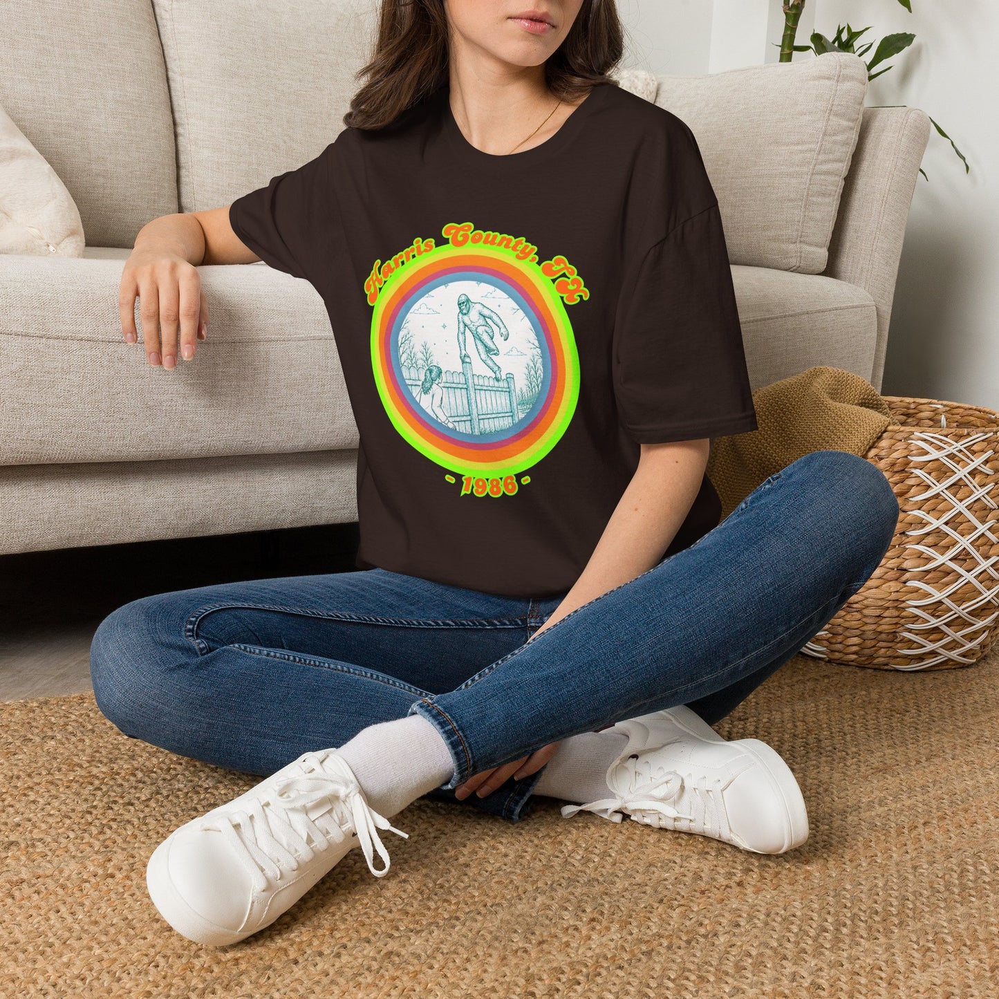 2nd Edition 3 AM Fence Encounter Tee - Harris County Sasquatch Encounter Shirt