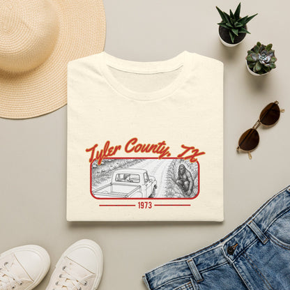 Tyler County, TX 1973 Retro Scenic T-Shirt