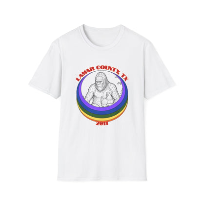 Fence Jumper Bigfoot T-Shirt - Famous Sasquatch Video Tee