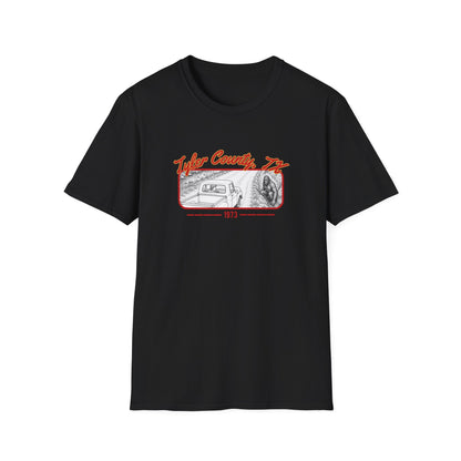 Tyler County, TX 1973 Retro Scenic T-Shirt
