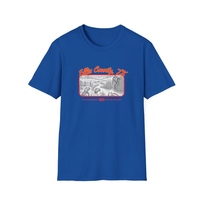 Ellis County, Texas Bigfoot T-Shirt | 1969 Sasquatch Sighting Tee