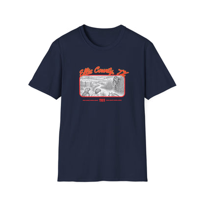 Ellis County, Texas Bigfoot T-Shirt | 1969 Sasquatch Sighting Tee