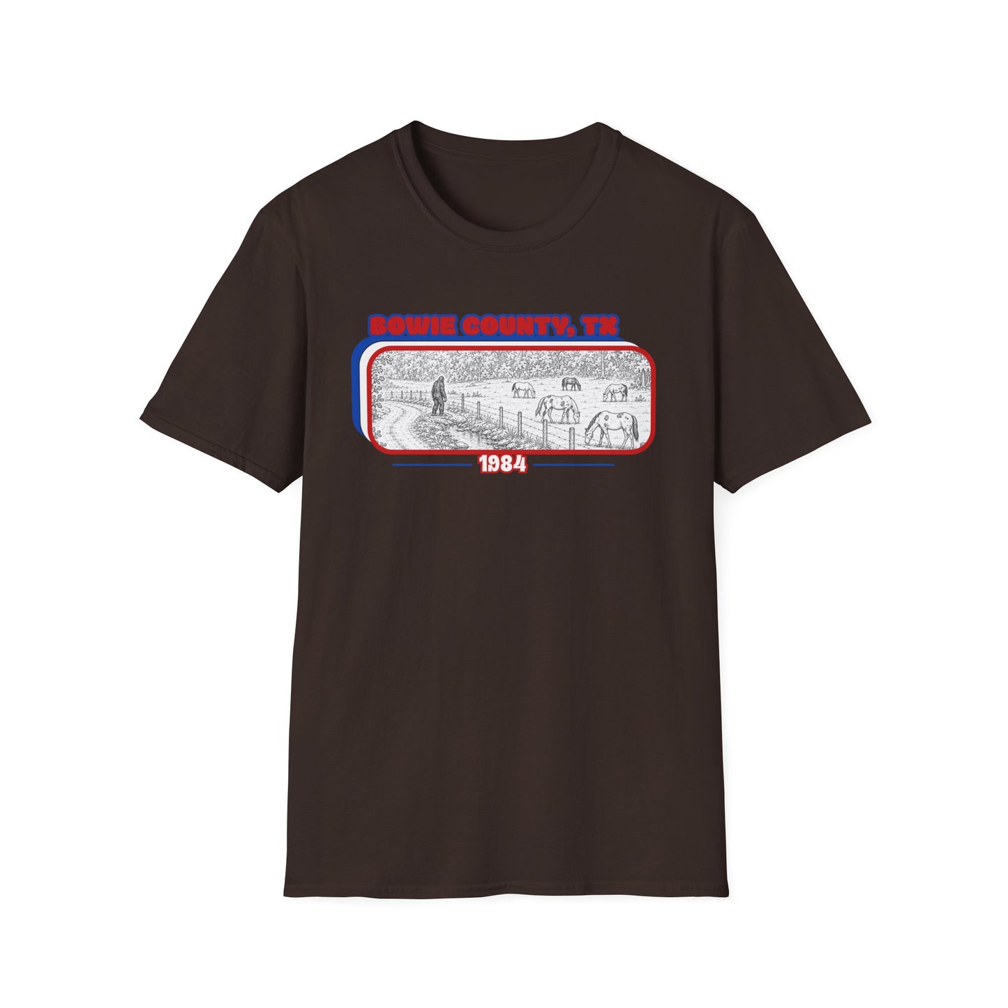 Misty Creek Bigfoot Shirt | Texas Sasquatch Sighting Tee