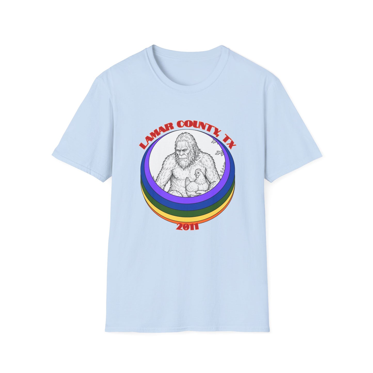 Fence Jumper Bigfoot T-Shirt - Famous Sasquatch Video Tee