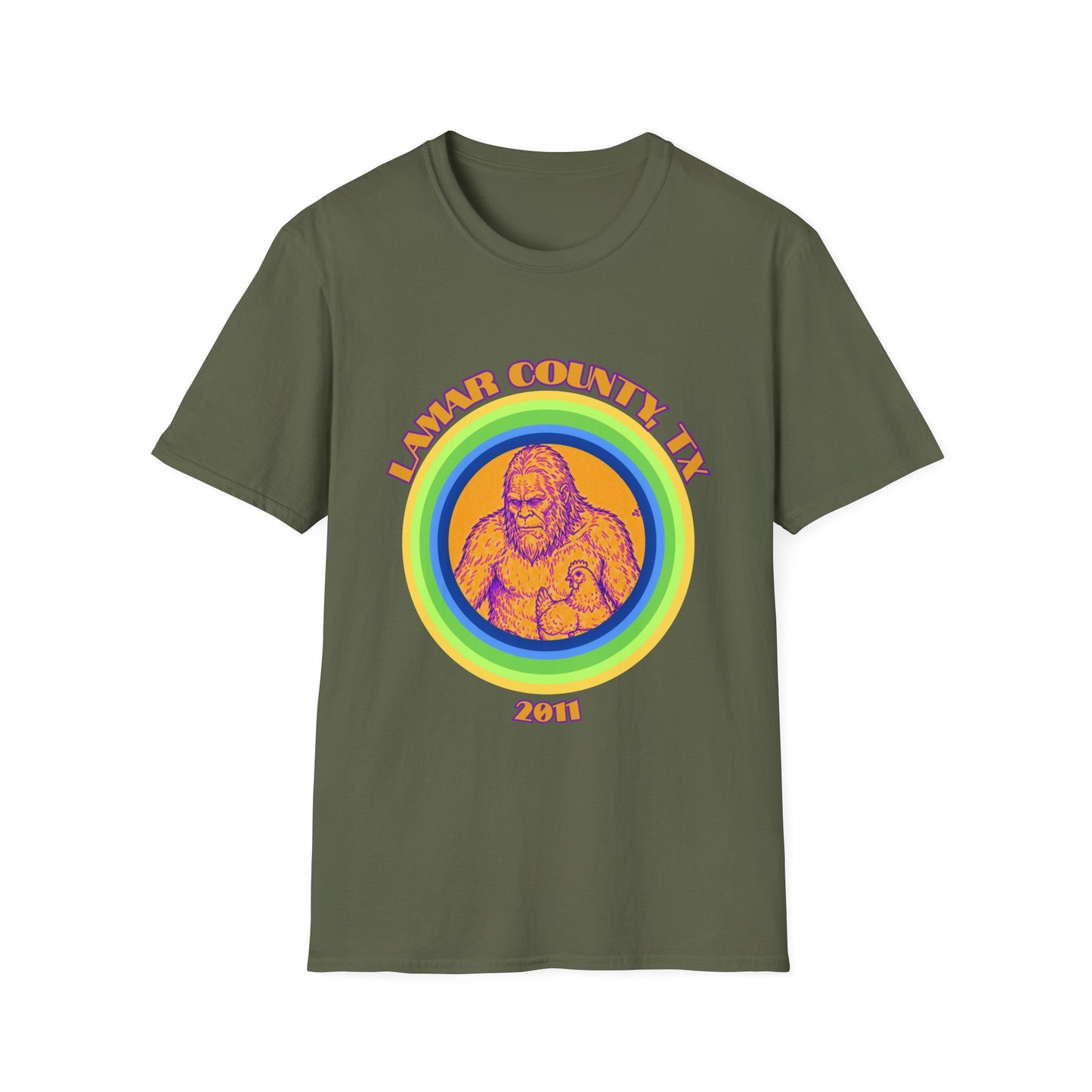 2nd Edition Fence Jumper Bigfoot T-Shirt - Famous Sasquatch Video Tee