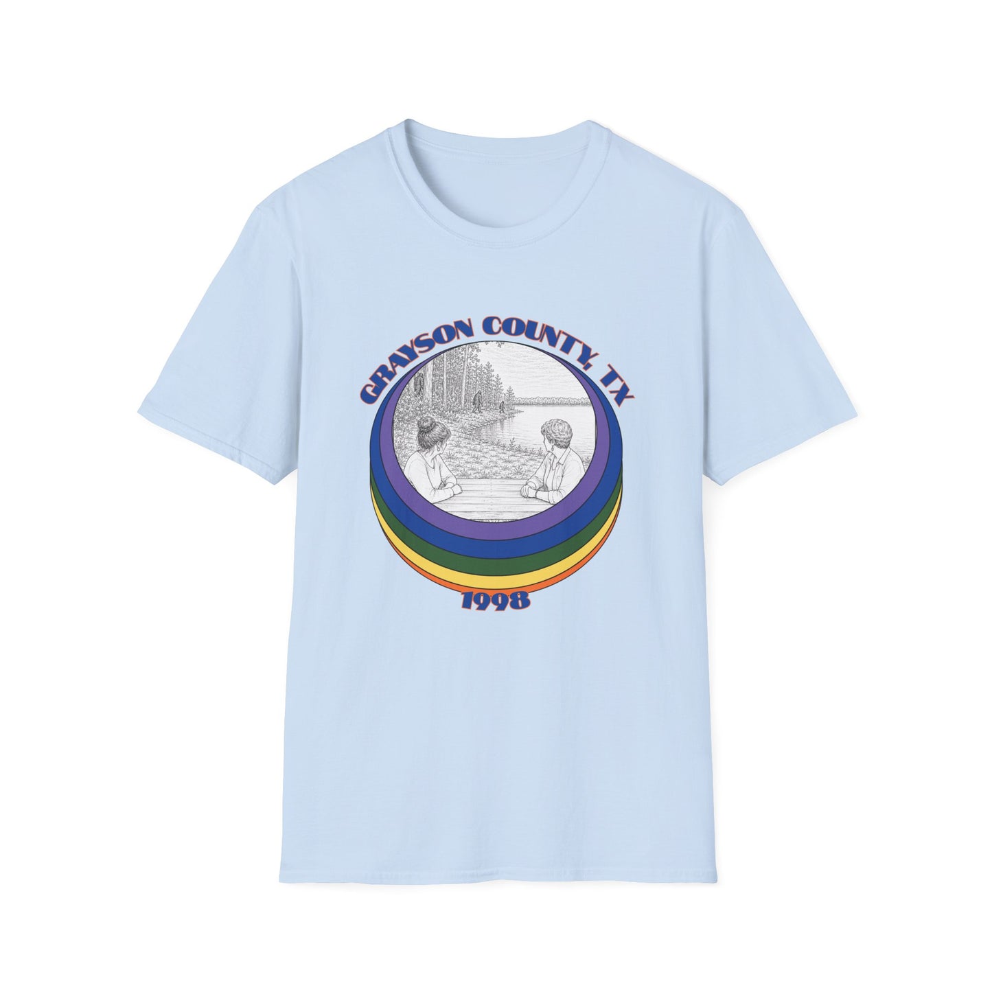Three Creatures Tee - Grayson County, TX Bigfoot Sighting Shirt