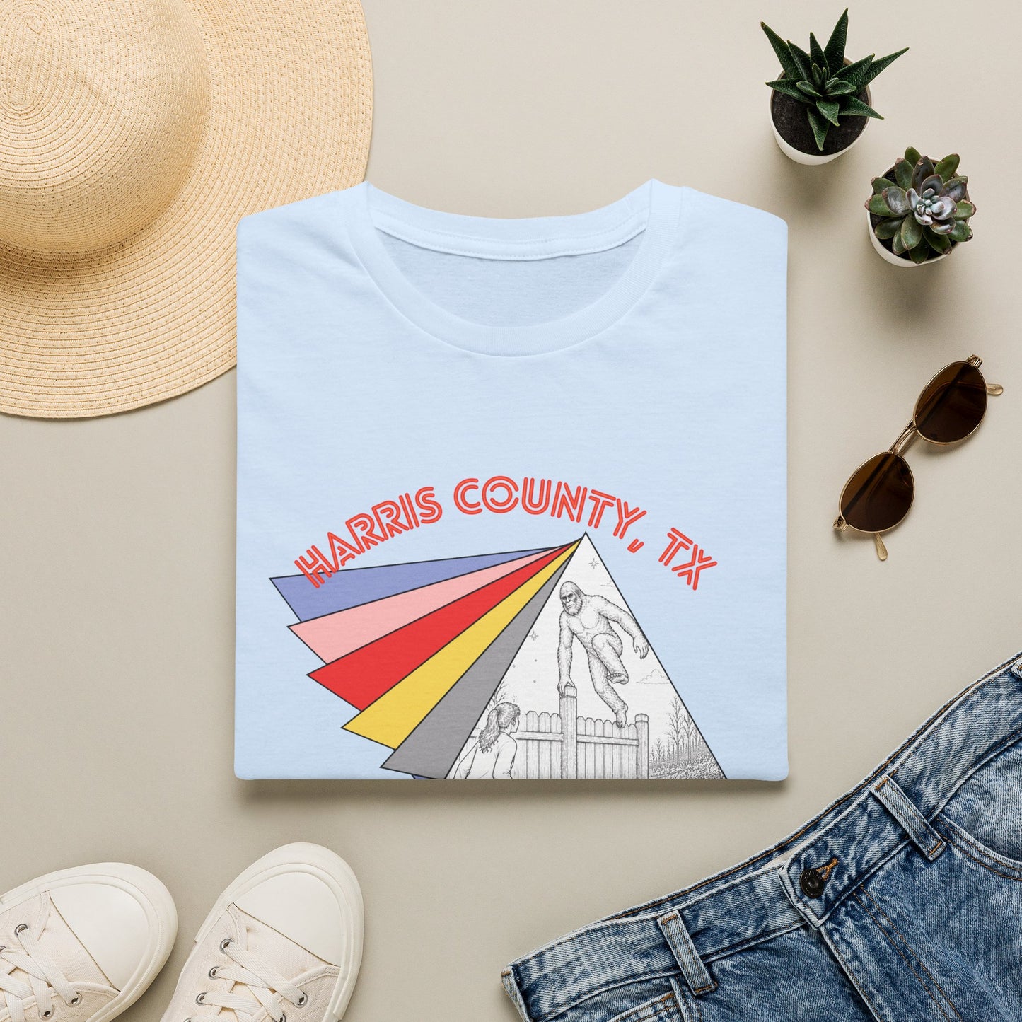 3 AM Fence Encounter Tee - Harris County Sasquatch Encounter Shirt