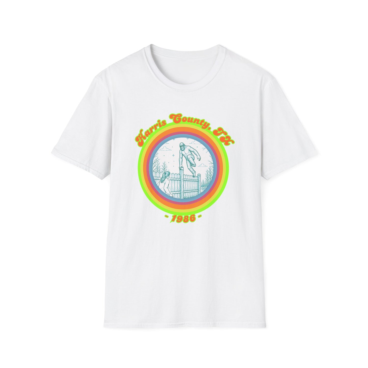 2nd Edition 3 AM Fence Encounter Tee - Harris County Sasquatch Encounter Shirt