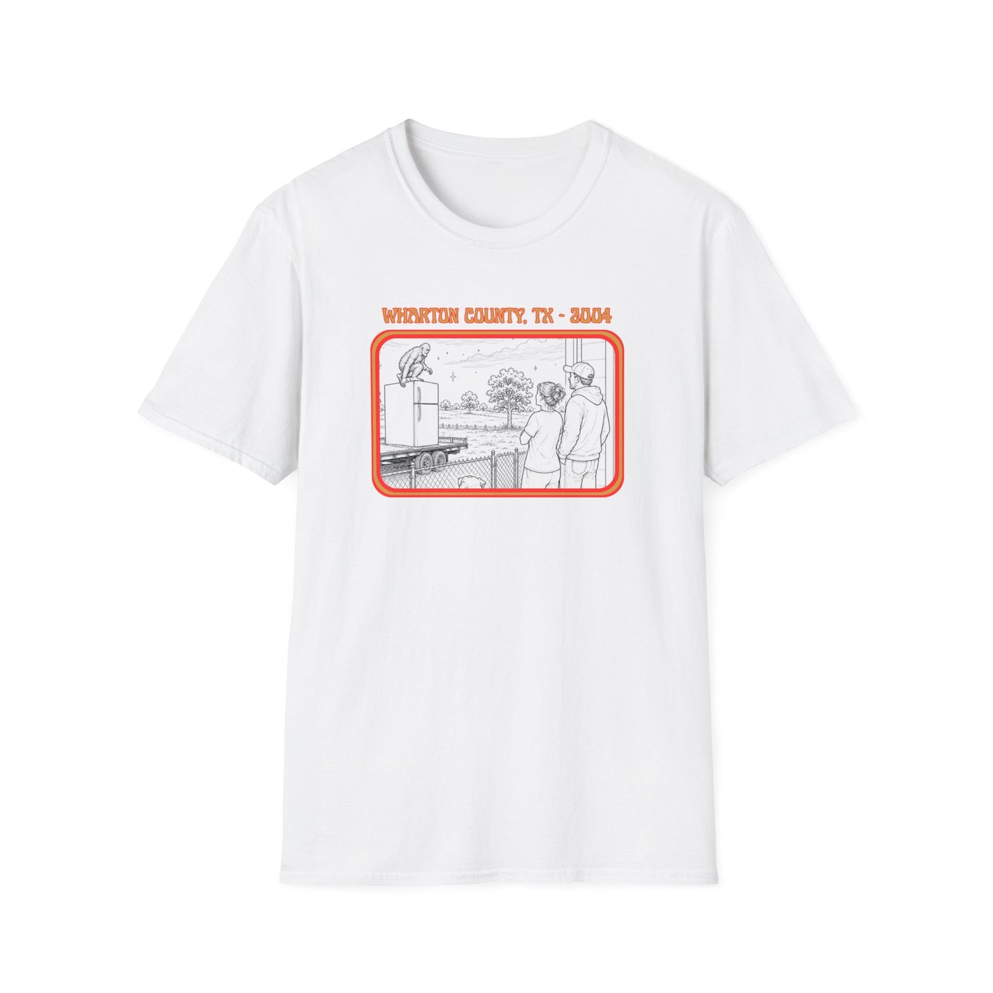 The Fridge Jumper Tee | Wharton County Bigfoot Sighting Shirt