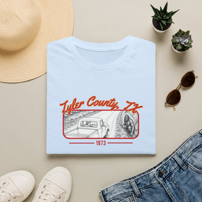 Tyler County, TX 1973 Retro Scenic T-Shirt