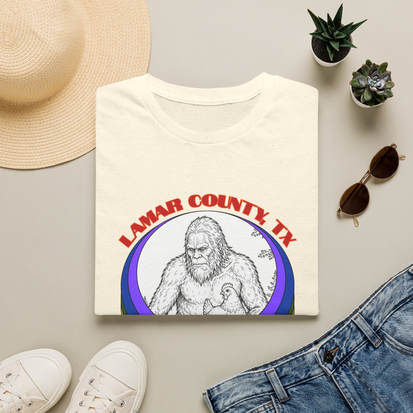 Fence Jumper Bigfoot T-Shirt - Famous Sasquatch Video Tee