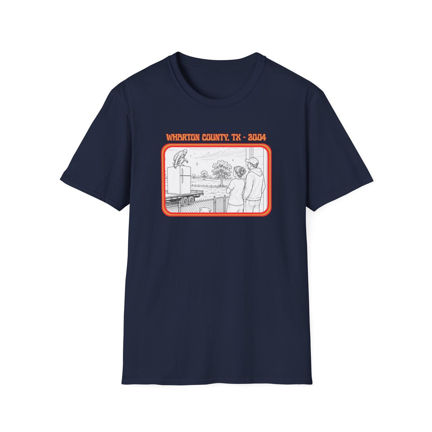 The Fridge Jumper Tee | Wharton County Bigfoot Sighting Shirt