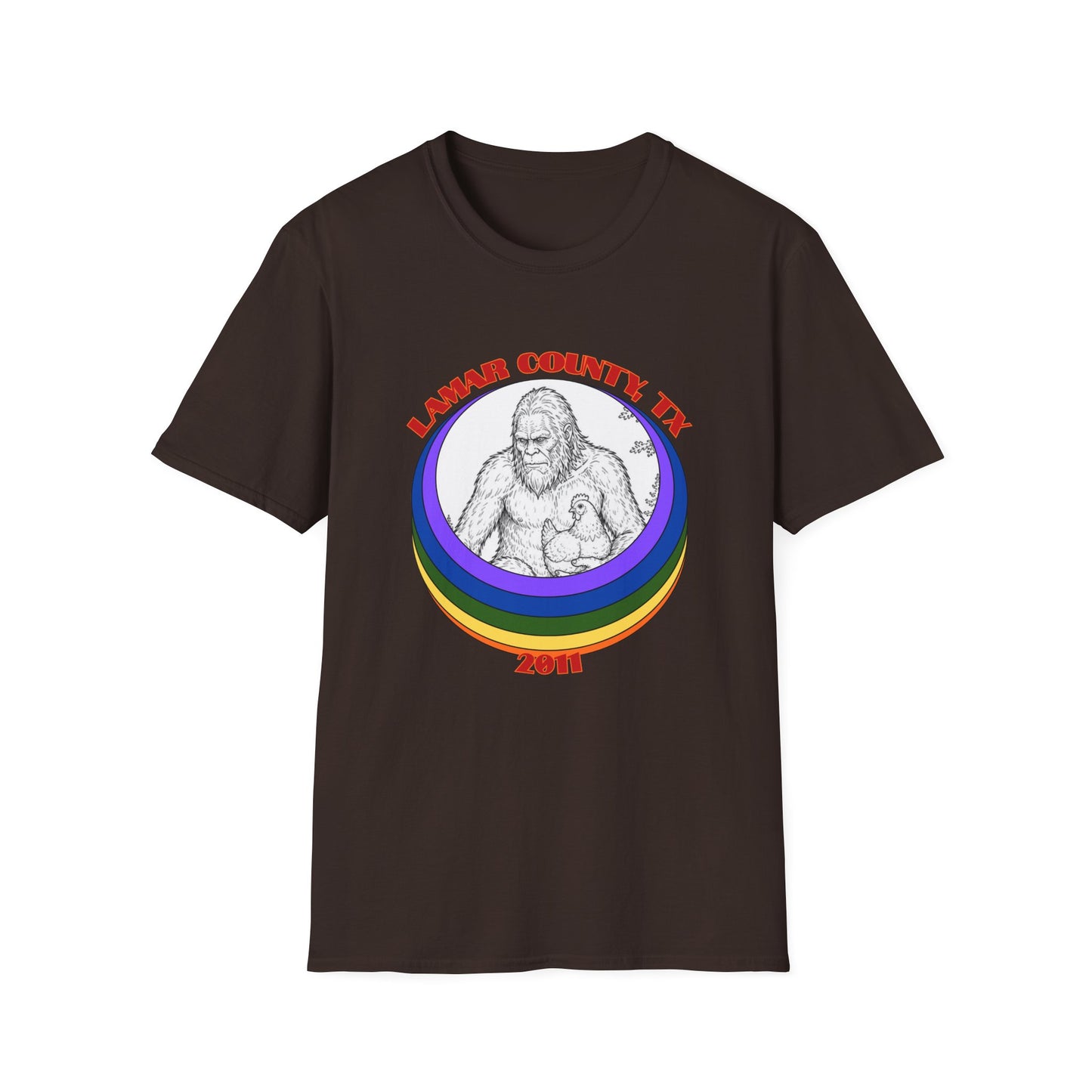 Fence Jumper Bigfoot T-Shirt - Famous Sasquatch Video Tee