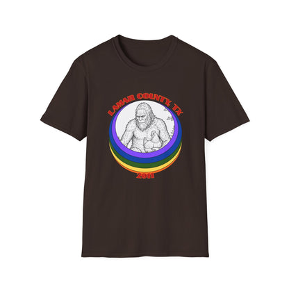 Fence Jumper Bigfoot T-Shirt - Famous Sasquatch Video Tee