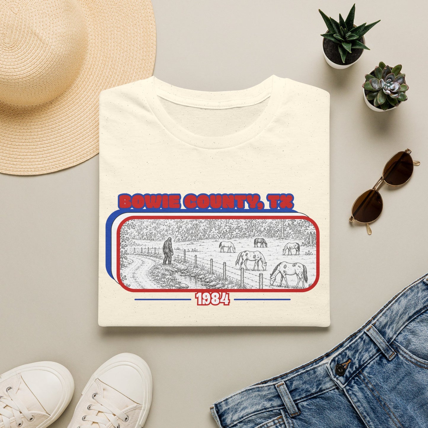 Misty Creek Bigfoot Shirt | Texas Sasquatch Sighting Tee