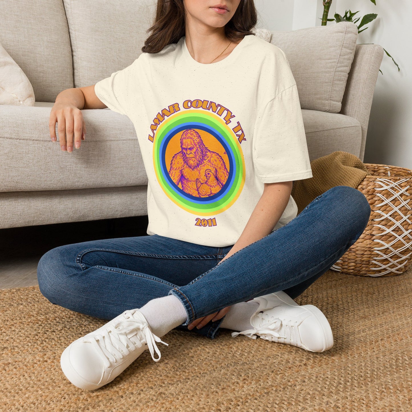 2nd Edition Fence Jumper Bigfoot T-Shirt - Famous Sasquatch Video Tee